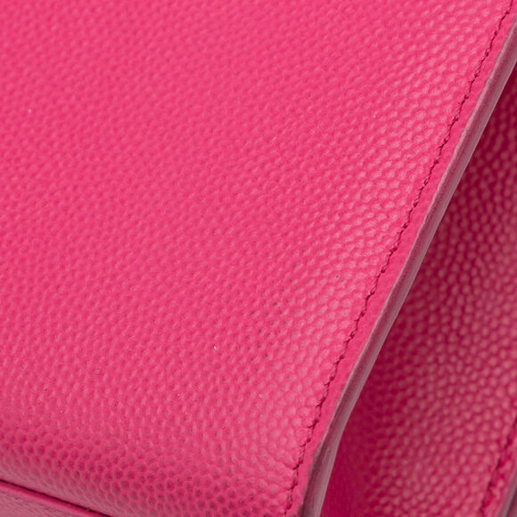 Auth Saint Laurent Small Kate Pink Calf #139165S10B - Picture 15 of 15